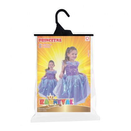 Children costume - purple princess (M)