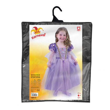 Children costume - violet princess (M)