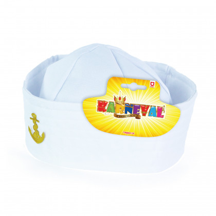 Sailor white hat for adults