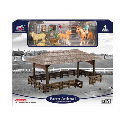 Farm exclusive with horse foal and acc.
