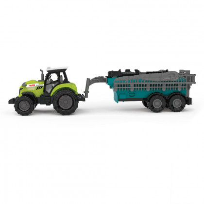 Tractor with sound, light, water tank