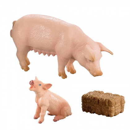 Set of pigs 2 pcs