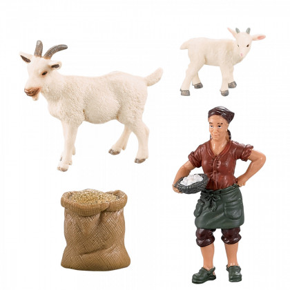 Set of 2pcs with a peasant