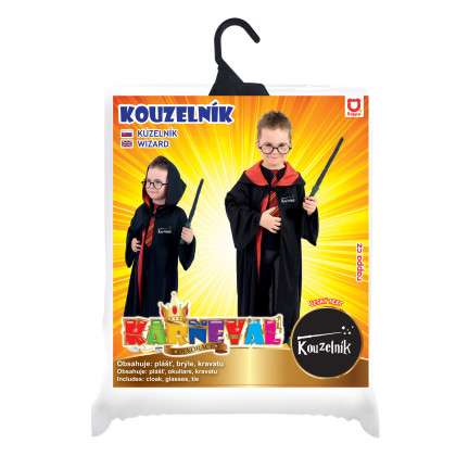 Children costume - wizard with accessories