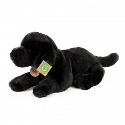 Plush black Labrador 40 cm ECO-FRIENDLY