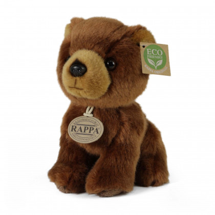 Plush brown bear 18 cm ECO-FRIENDLY
