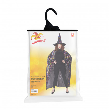 Children costume - witch cloak with hat