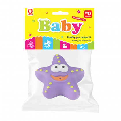 Rubber sea animal-star