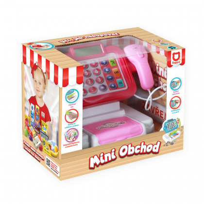 Czech cash register pink