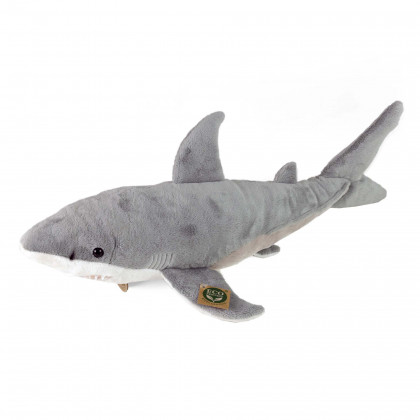 Plush white shark 51 cm ECO-FRIENDLY