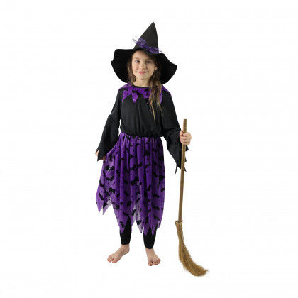 Children costume - bat witch (M) e-pack