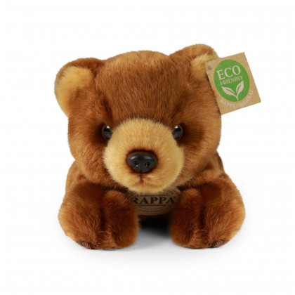 Plush brown bear 20 cm ECO-FRIENDLY