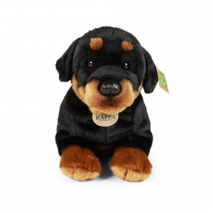 Plush Rottweiler dog 39 cm ECO-FRIENDLY