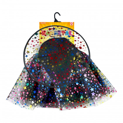 Children costume stars tutu skirt with hat
