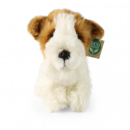 Plush dog Fox terrier 20 cm ECO-FRIENDLY