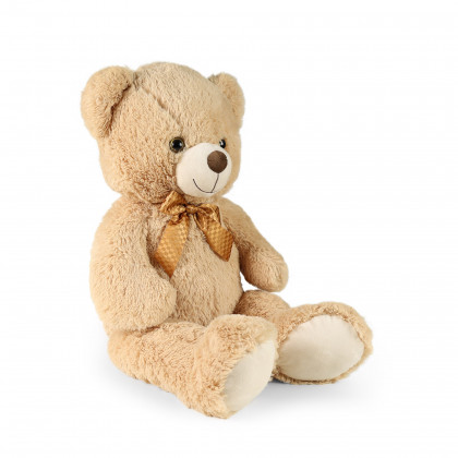 Big teddy bear Ron with tag 78 cm