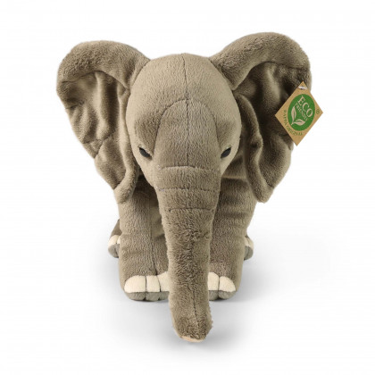 Plush african bush elephant 28 cm ECO-FRIENDLY