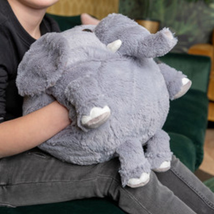 Cozy Noxxiez HW724 Elephant-pillow 3 in1