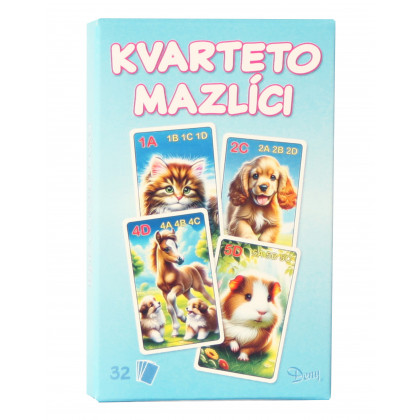 Cards Quartet of pets