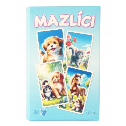 Black Peter cards animal pets blue + 2 card games