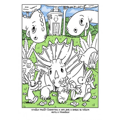 Coloring pages MFP A4 Bob and Bobek