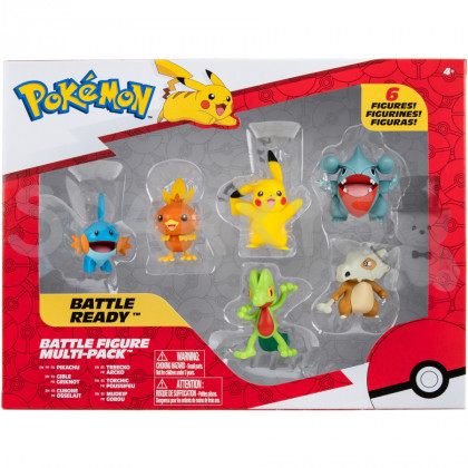 Pokemon set of 6 figures