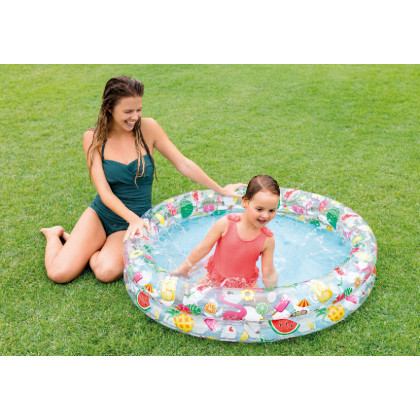 the inflatable summer pool, 122x25cm