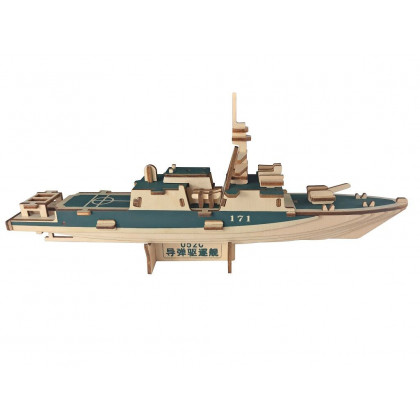Woodcraft Wooden 3D puzzle Destroyer