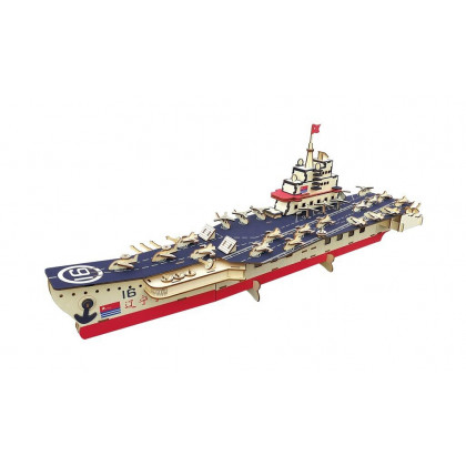 Woodcraft Wooden 3D puzzle Aircraft