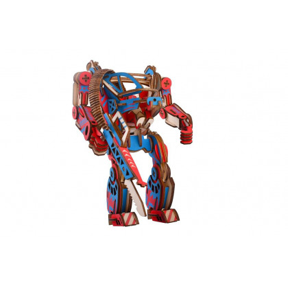 Woodcraft Wooden 3D puzzle Powersuit