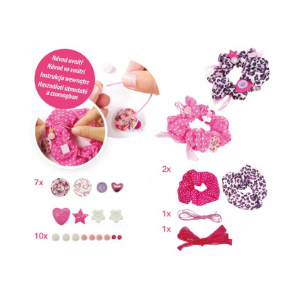 Creative set - hair elastics