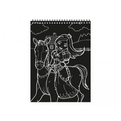 Scratch image block 26x19cm 10l mix