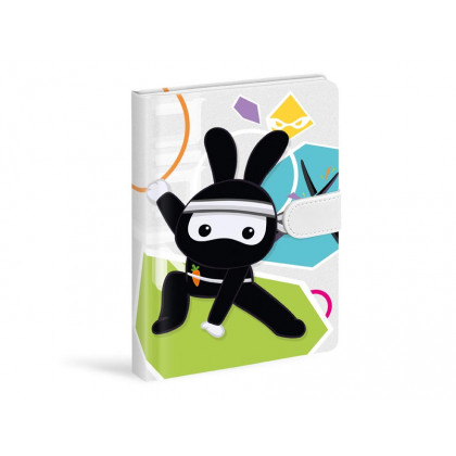 Pad with magnet SPY NOTES - black