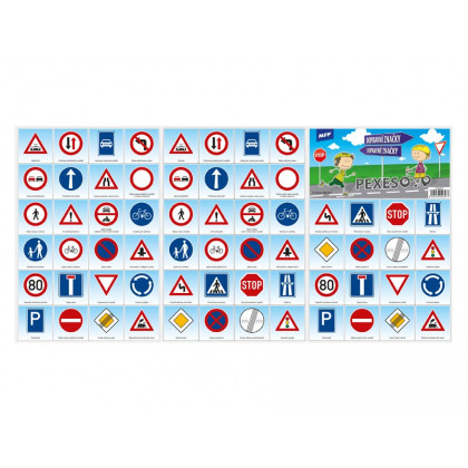 Pexeso MFP 3xA4 Traffic signs