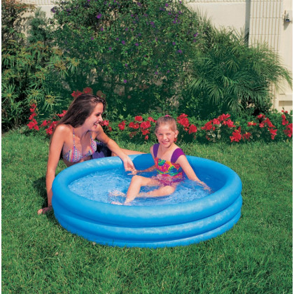 the inflat. pool blue,114x25, 3 chambers
