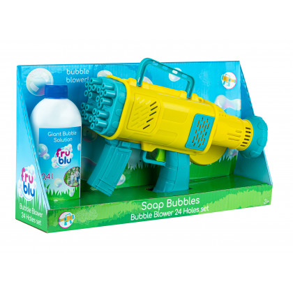 BUBBLE BLOWER 24 HOLES + SOLUTION 0,4L