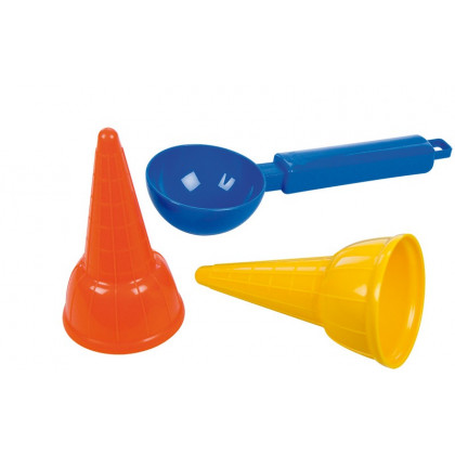 the Set ice cream - 2 cones, 1 scoop