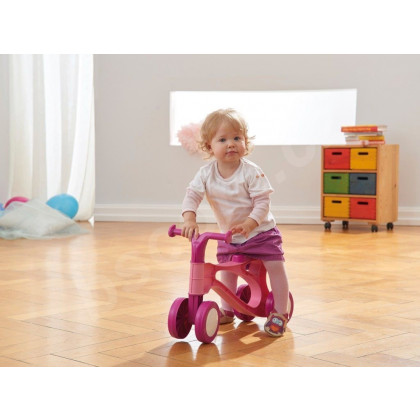 pushbike / rolocycle plastic pink