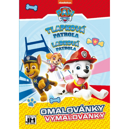 A5 Paw Patrol coloring page