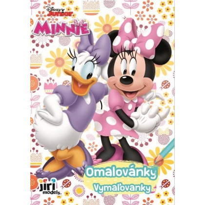 the Minnie coloring pages A5