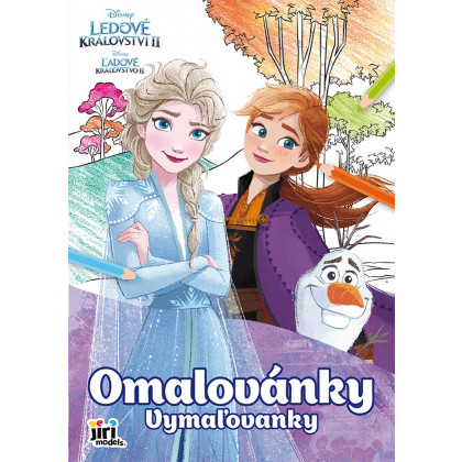 A4 FROZEN 2 coloring page
