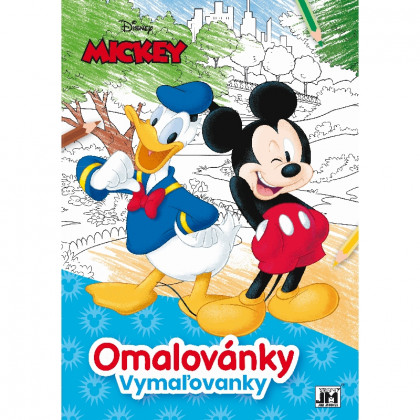 A4 Mickey Mouse coloring page