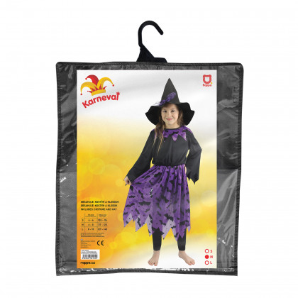 Children costume - bat witch (M)