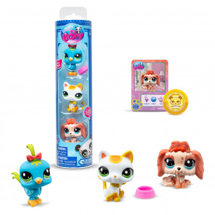 Littlest Pet Shop 3 figures