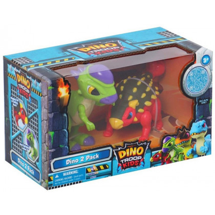 Dinosaurs figurines set of 2 pcs