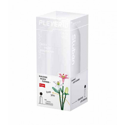 Sluban Flowers M38-B1101 Lilies in a vase