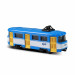 Metal tram mini DPO Ostrava 8.5 cm